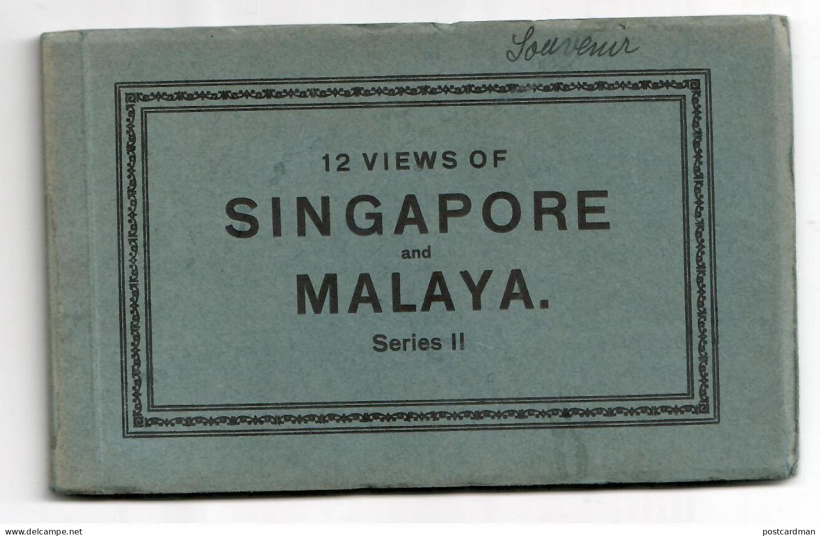 SINGAPORE - 12 Views Of Singapore And Malaya - Series II - Booklet Of 12 Postcards (Glazed Paper) - Publ. Unknown 436613 - Singapur