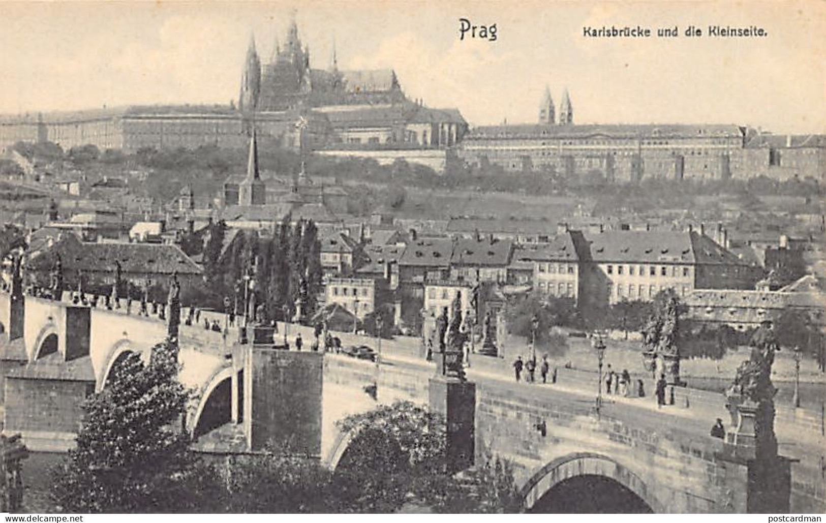 Czech Rep. PRAHA - Karlsbrücke Und Die Kleinseite - Repubblica Ceca