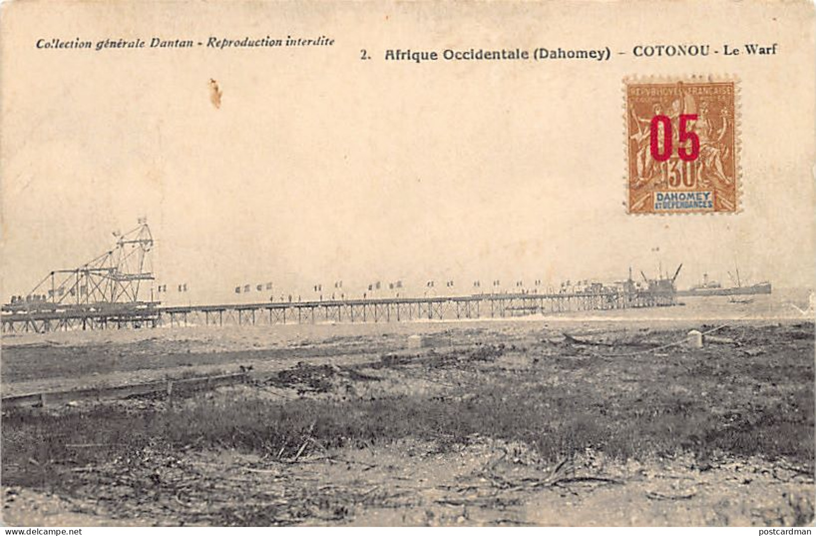 Bénin - COTONOU - Le Warf - Ed. Dantan (éditeur Au Sénégal) 2 - Benin