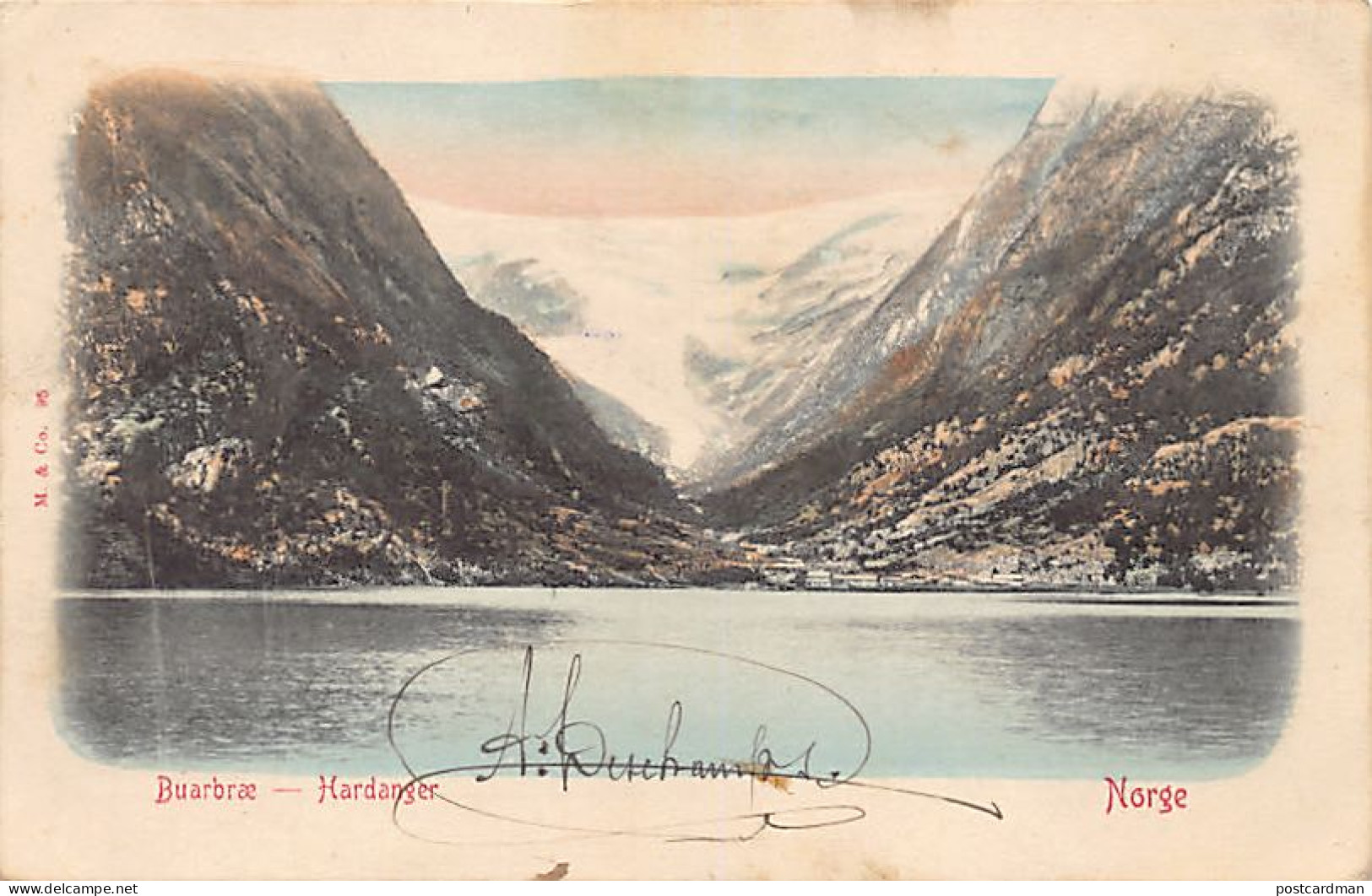 NORWAY - Buarbrae - Hardanger - Publ. M. & Co. 95 - Norvège