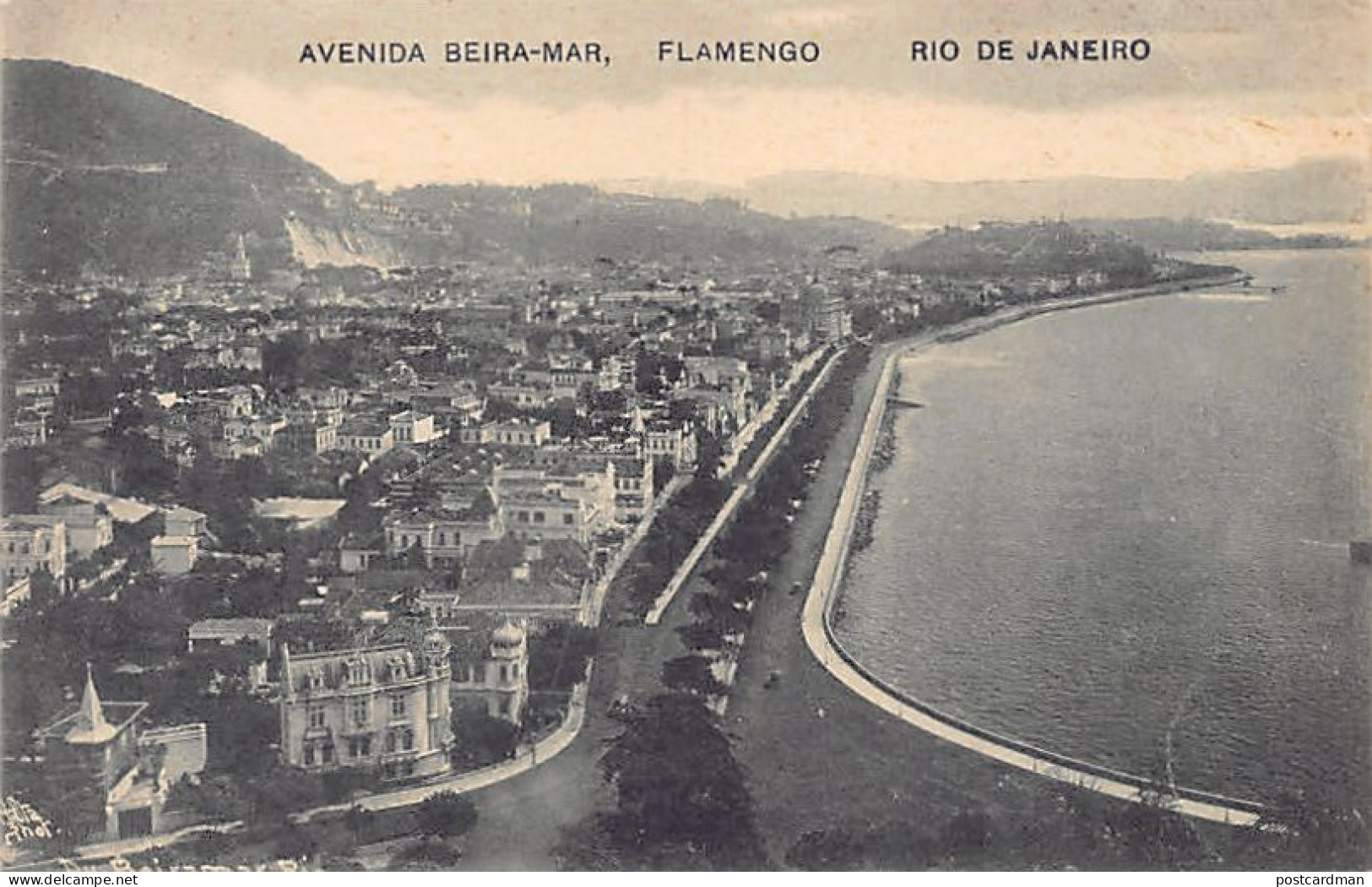 Brasil - RIO - Avenida Beira-Mar, Flamengo - Ed. A. Ribeiro - Autres & Non Classés