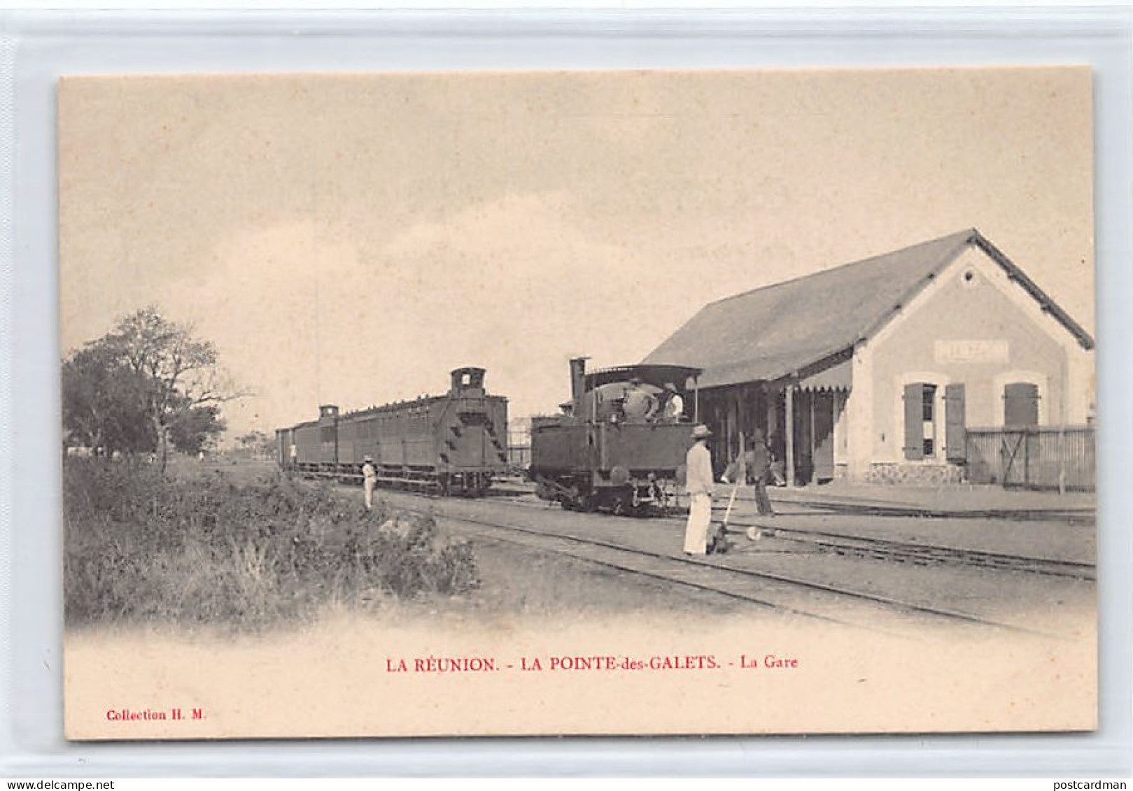 La Réunion - LA-POINTE-DES-GALETS - La Gare - Ed. H.M.  - Autres & Non Classés