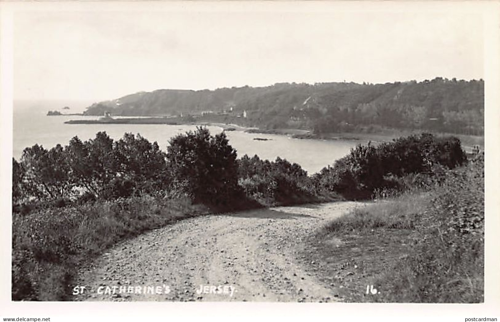 Jersey - St. Catherine's - REAL PHOTO - Publ. A. G. Le Moer (NO IMPRINT) 16 - Andere & Zonder Classificatie