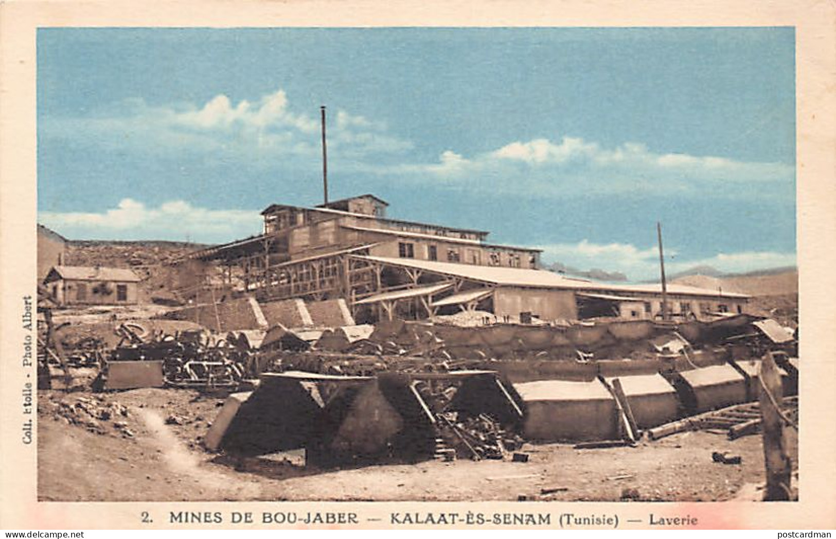 Tunisie - KALAAT SENAN - Mines De Bou-Jaber - Zinc & Plomb - Laverie - Ed. Photo Africaines Collection Etoile 2 - Tunesien