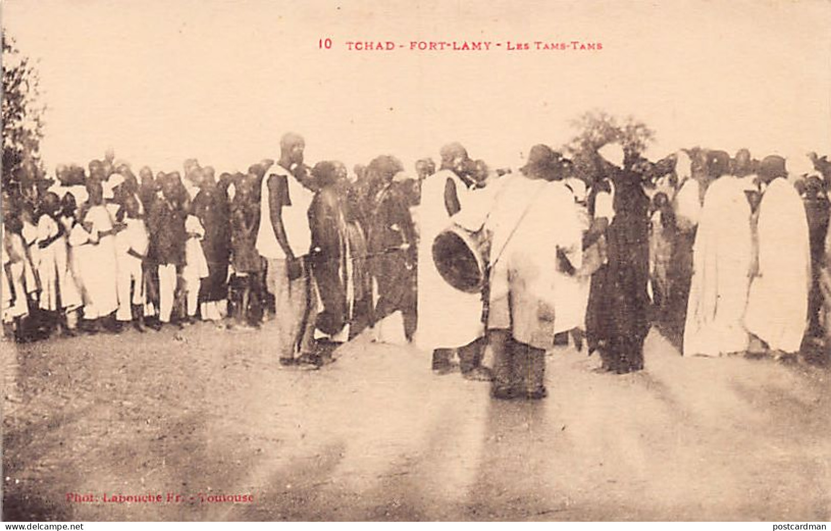 Tchad - FORT-LAMY - Les Tams-tams - Ed. Ath. C. Marcopoulos 10 - Tsjaad