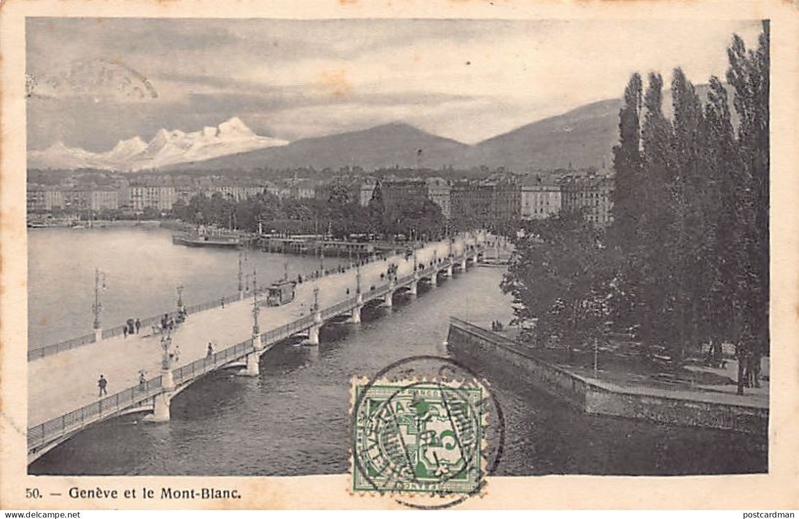 Genève - Genève Et Le Mont-Blanc - Ed. E Haissly, éditeur, Genève - Genève