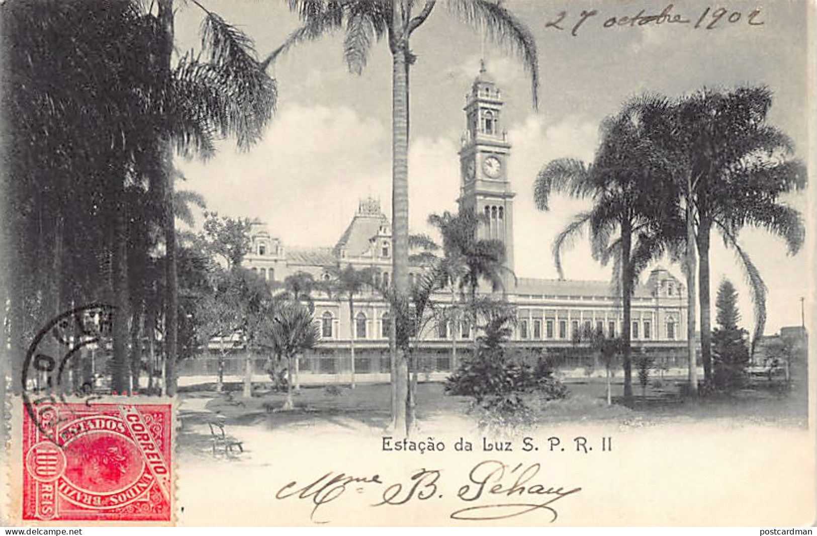 Brasil - SÃO PAULO - Estaçao Da Luz S.P.R. II - Ed. Gaensly  - São Paulo