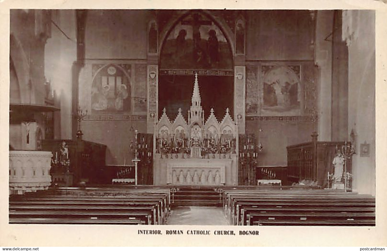 England - Sussex - BOGNOR Roman Catholic Church Interior - Bognor Regis