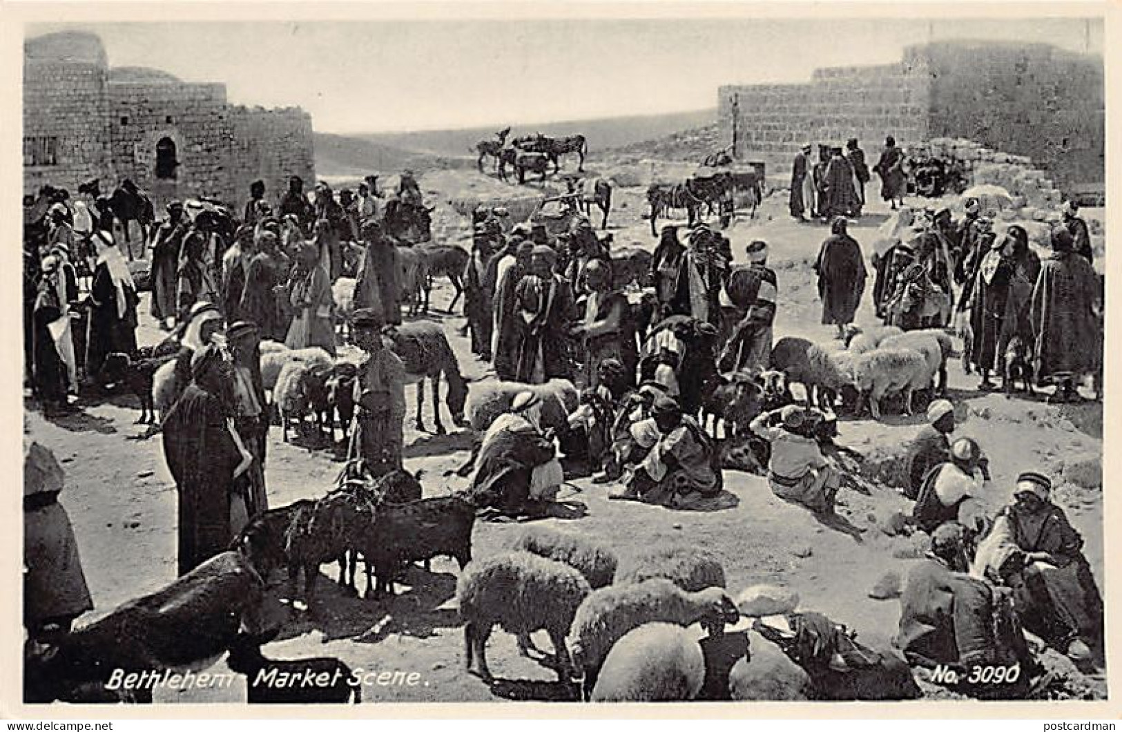Palestine - BETHLEHEM - Market Scene - Publ. Lehnert & Landrock 3090 - Palestina