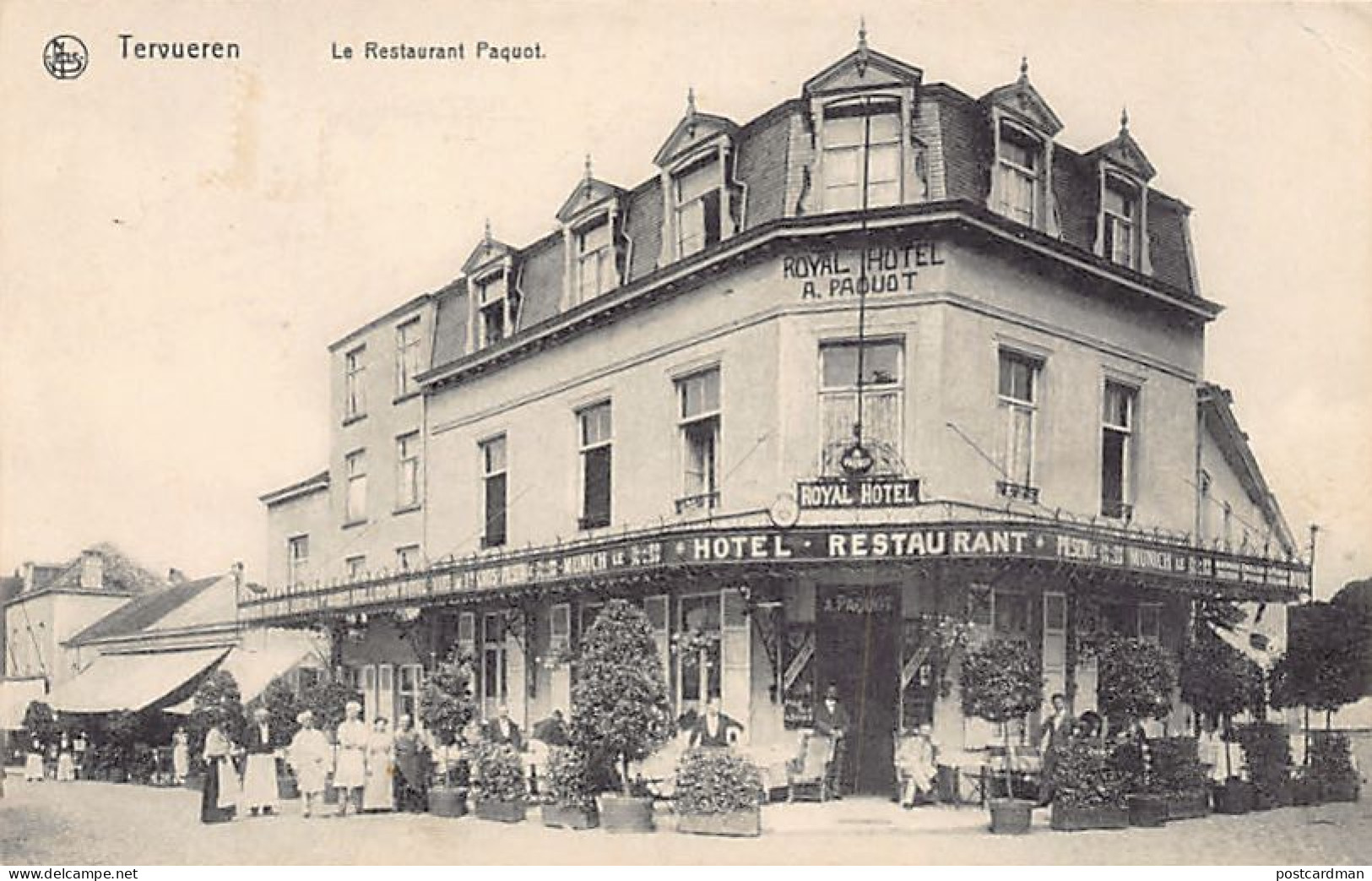 België - TERVUREN (Vl. Br.) Restaurant Paquot - Royal Hotel - Tervuren