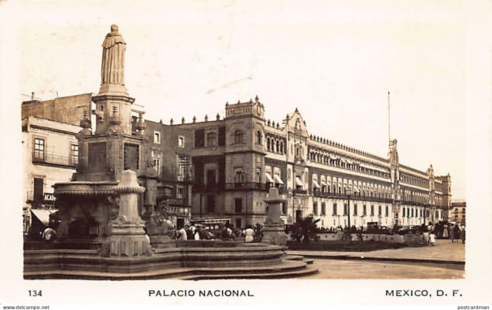 CIUDAD DE MÉXICO - Palacio Nacional - REAL PHOTO - Ed. Desconocido 134 - Mexique