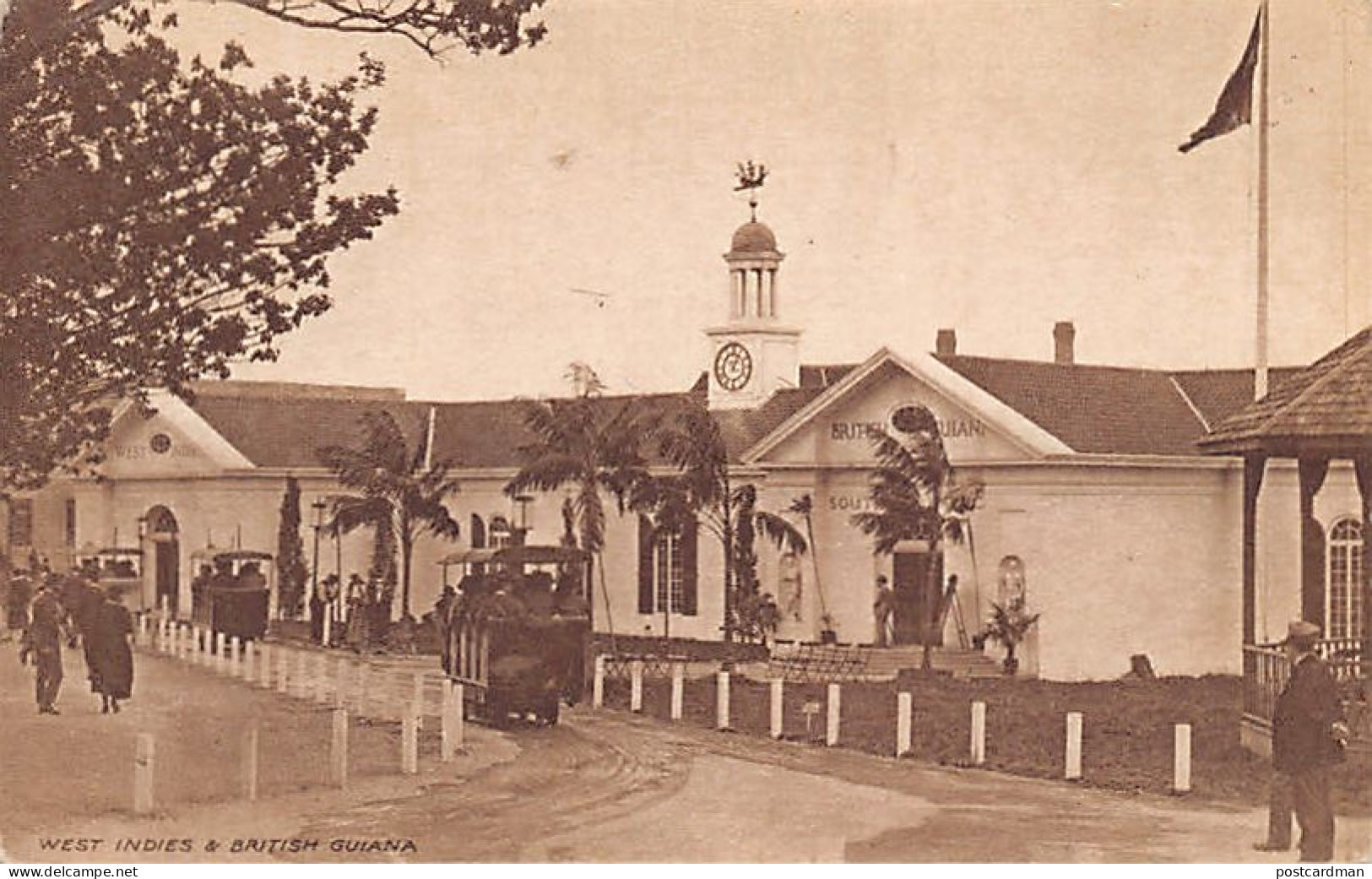 GUYANA - The British Guiana Hall At The British Empire Exhibition In 1924 - Publ. Heelway Press Ltd.  - Guyana (antigua Guayana Británica)