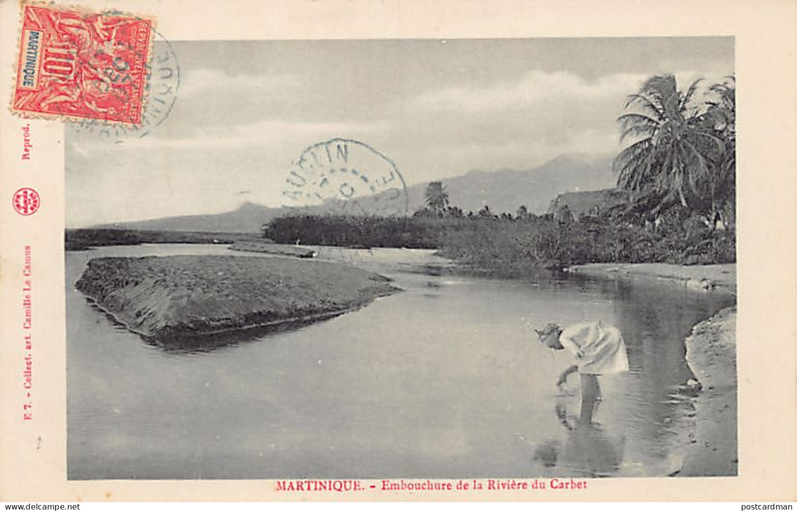 Martinique - Embouchure De La Rivière Du Carbet - Ed. Camille Le Camus E 7 - Sonstige & Ohne Zuordnung