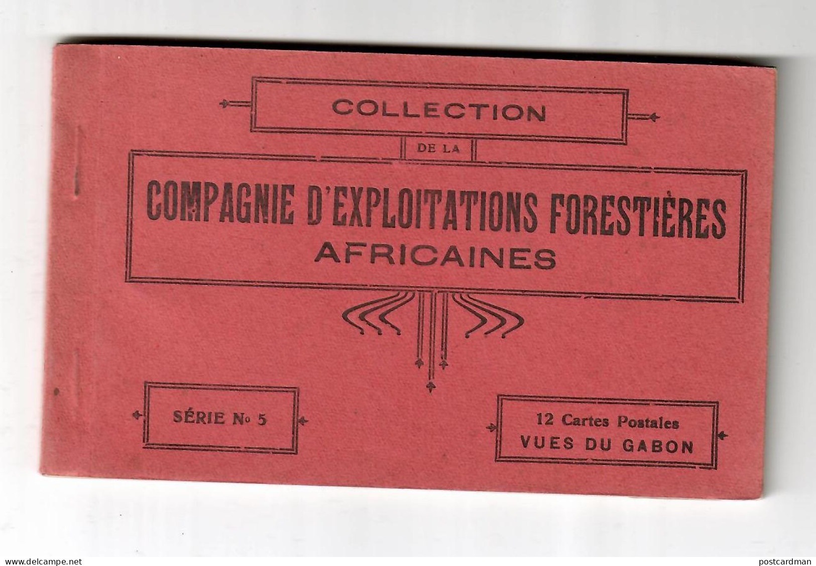 Gabon - Compagnie D'Exploitations Forestières (C.E.F.A.) - Série N°5 - Carnet De 12 Cartes Postales - Ed. C.E.F.A. - Gabon