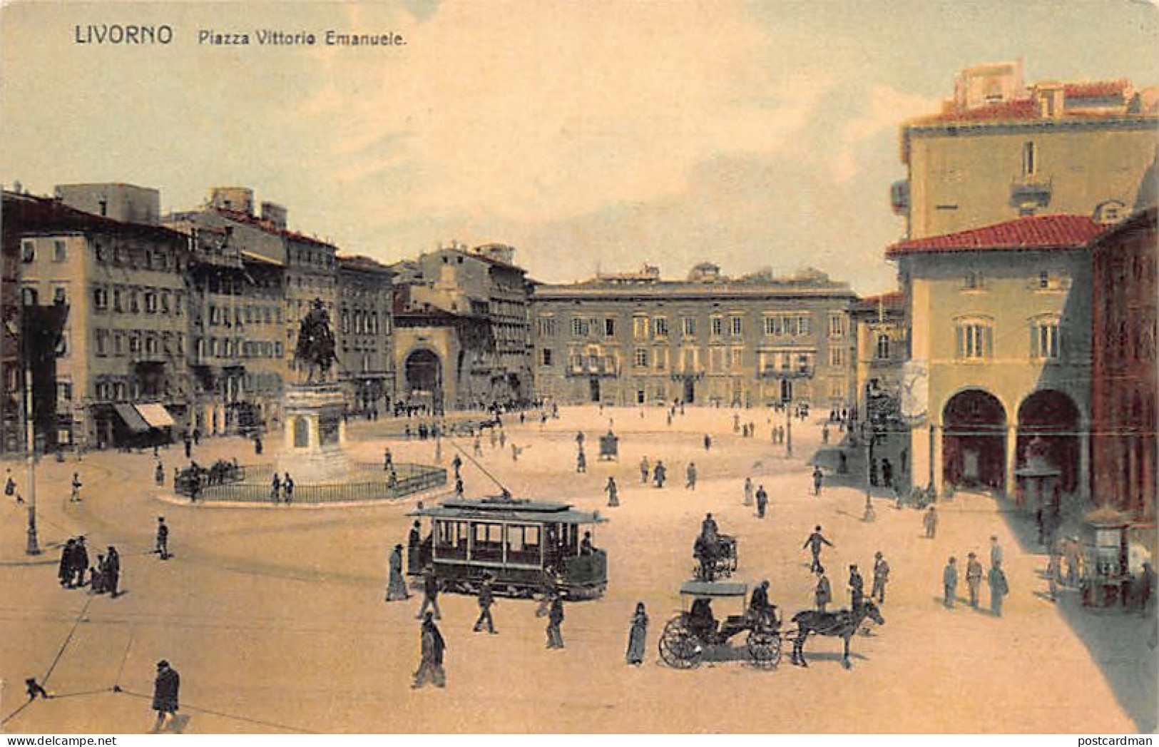 LIVORNO - Piazza Vittorio Emanuele - Livorno