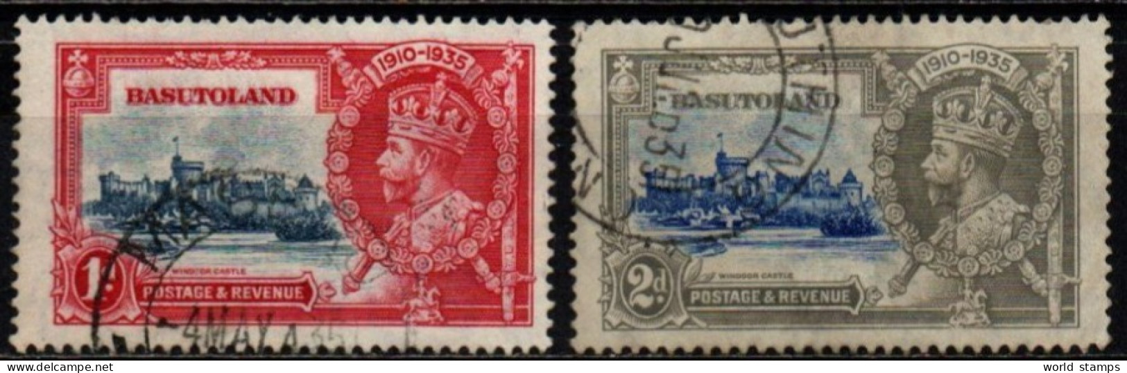 BASOUTOLAND 1935 O - 1933-1964 Colonie Britannique