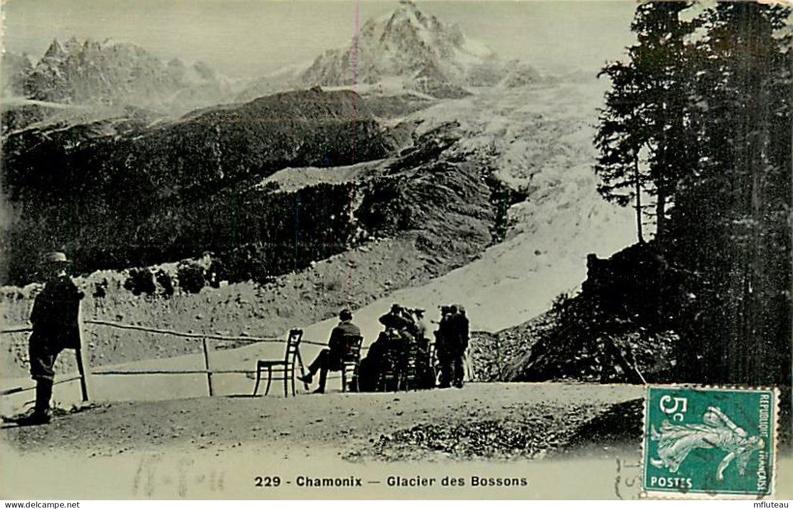 74* CHAMONIX Glacier Des Bossons       MA108,0577 - Chamonix-Mont-Blanc