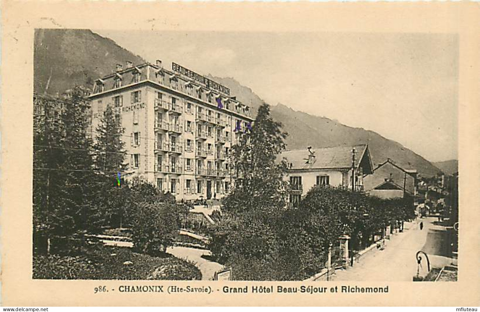 74* CHAMOIX  Hotel Beau Sejour       MA108,0551 - Chamonix-Mont-Blanc