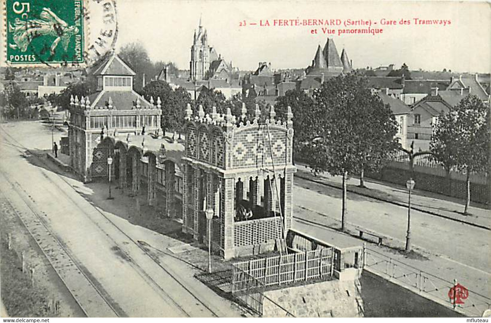 72* LA FERTE BERNARD  Gare Des Tramways     MA108,0348 - La Ferte Bernard