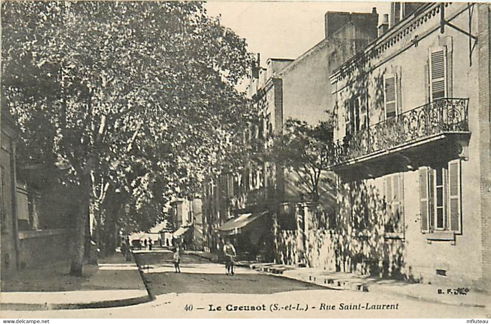 71* LE CREUSOT Rue St Laurent      MA108,0207 - Le Creusot