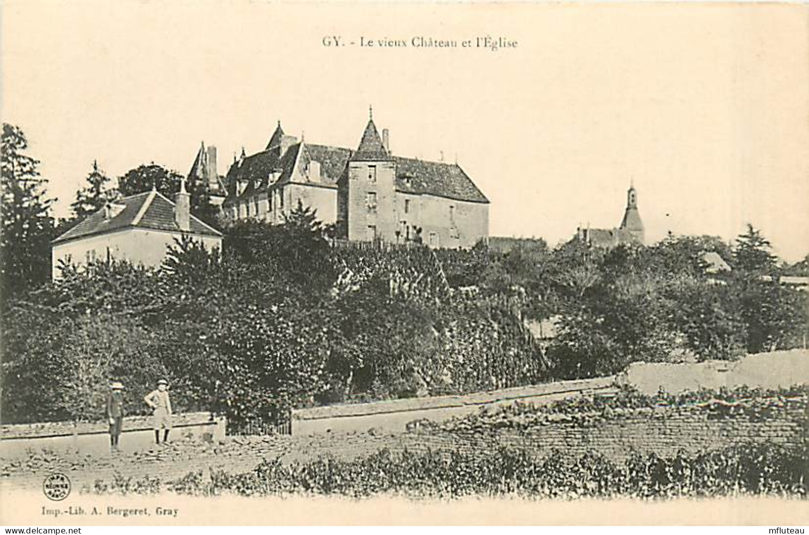 70* GY Chateau Et Eglise     MA108,0143 - Andere & Zonder Classificatie