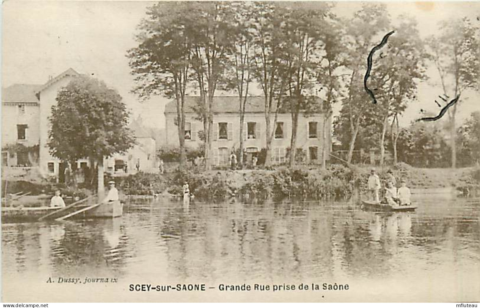 70* SCEY SUR SAONE  Grande Rue   Prise De La Saone     MA108,0059 - Andere & Zonder Classificatie