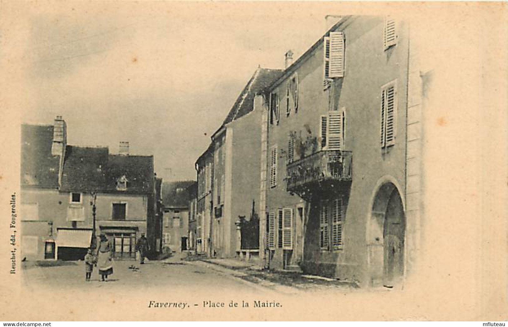 70* FAVERNEY  Place De La Mairie     MA108,0026 - Autres & Non Classés