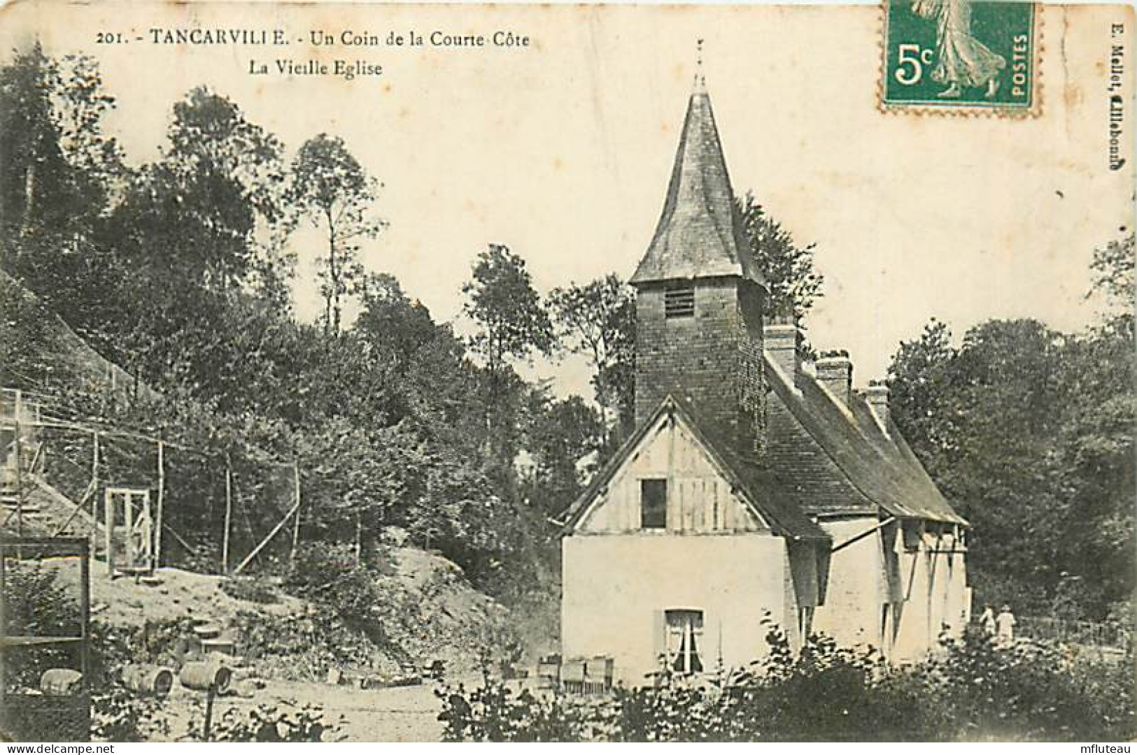 76* TANCARVILLE Vieille  Eglise     MA108,1064 - Tancarville