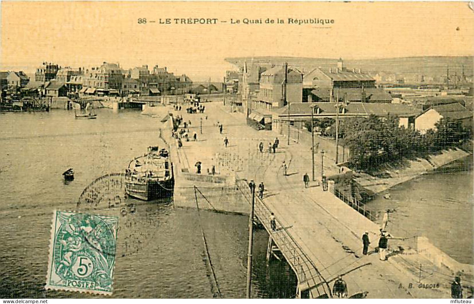 76* LE TREPORT  Quai De La Republique       MA108,0986 - Le Treport