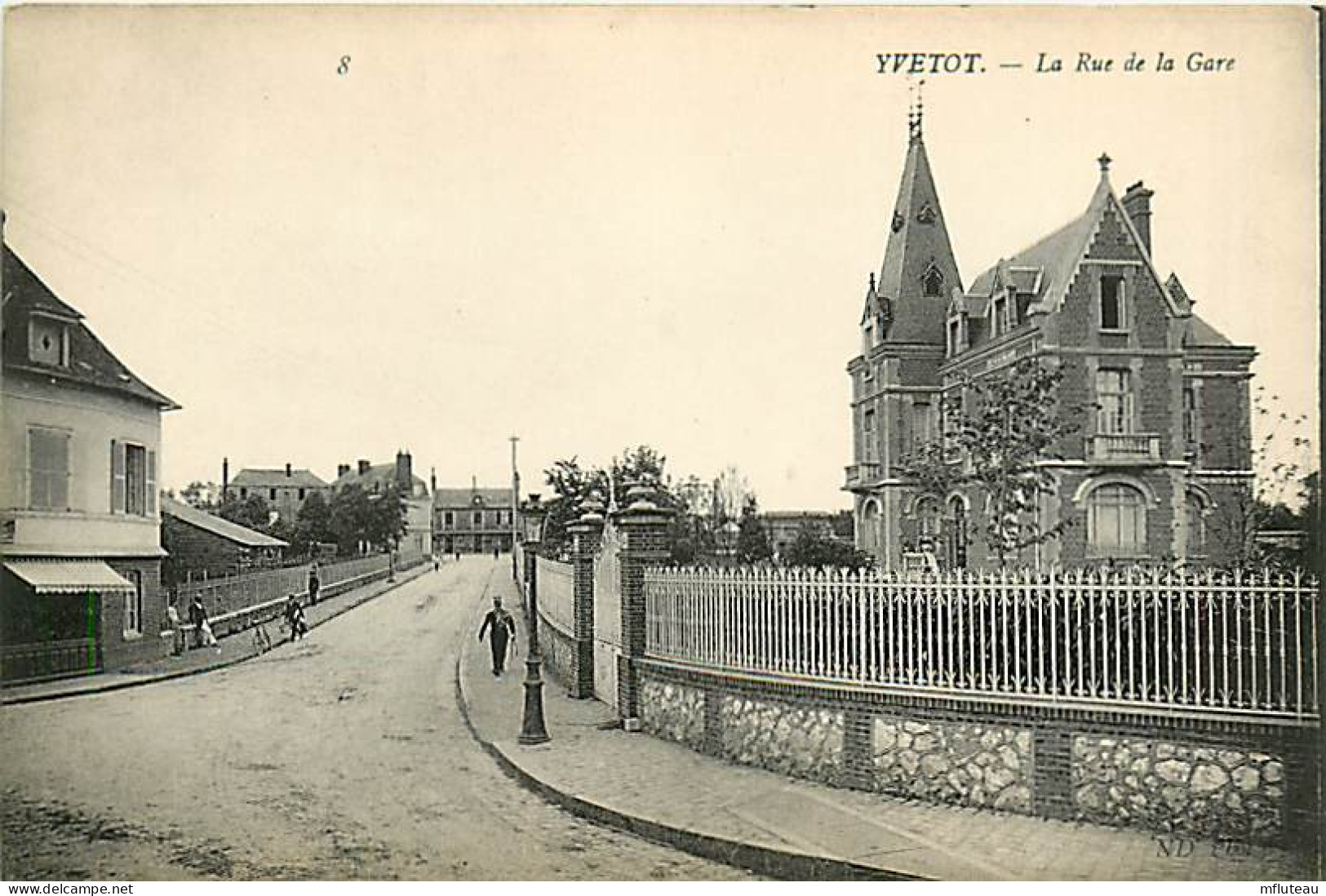 76* YVETOT Rue De La Gare       MA108,0937 - Yvetot