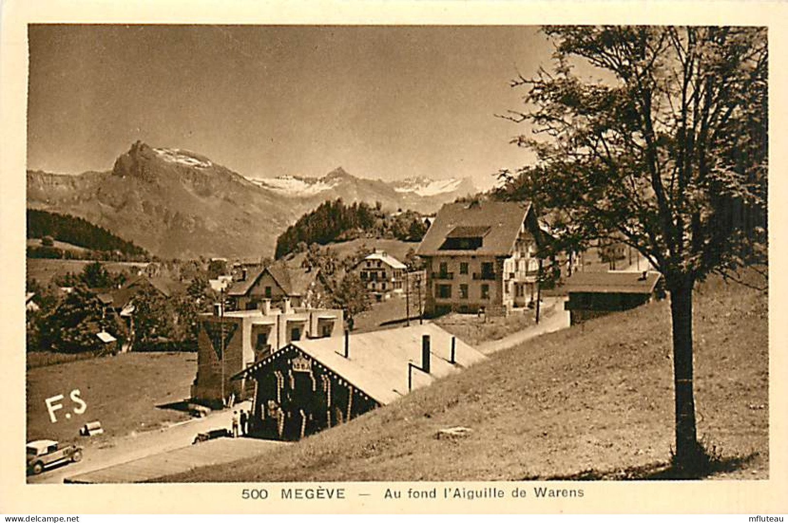 74* MEGEVE Aiguille De Warens   MA108,0668 - Megève