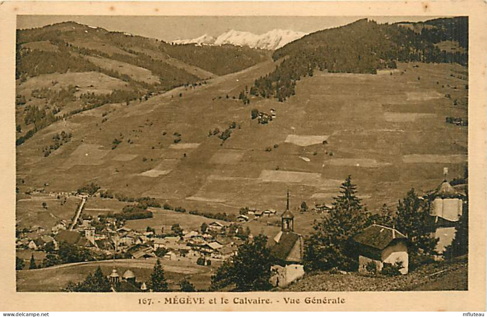 74* MEGEVE  Le Calvaire    MA108,0630 - Megève