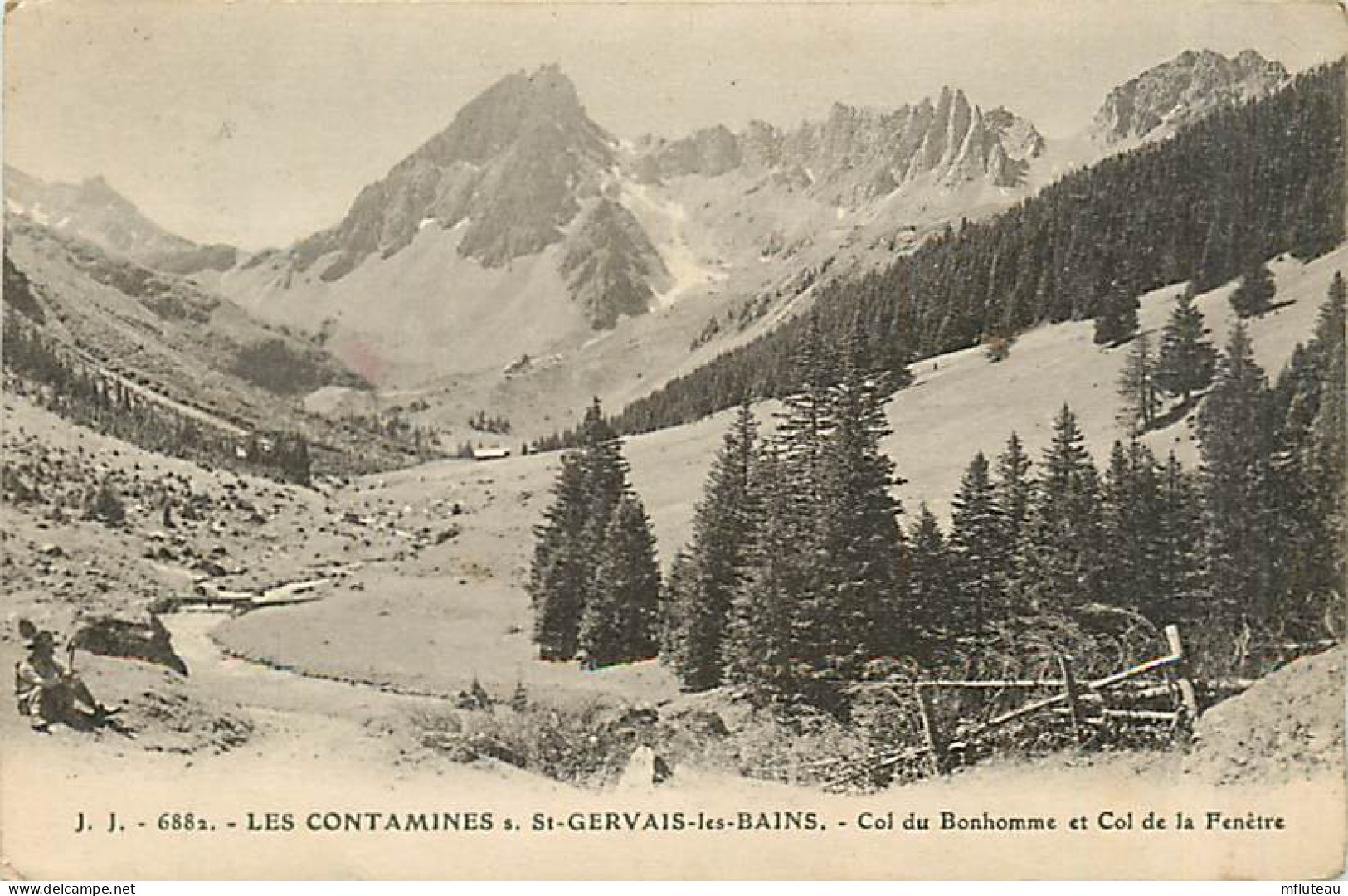 74* LES CONTAMINES –  Col Du Bonhomme      MA108,0617 - Les Contamines-Montjoie