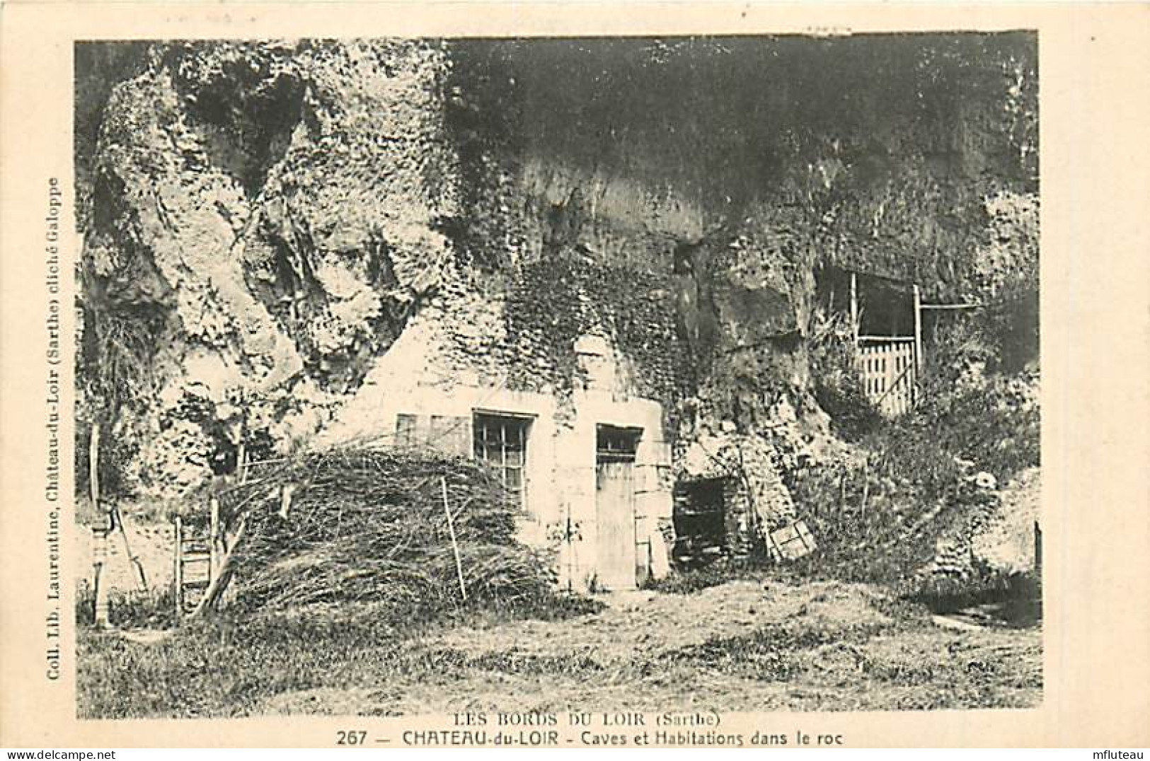 72* CHATEAU DU LOIR  Caves Dans Le Roc     MA108,1377 - Chateau Du Loir