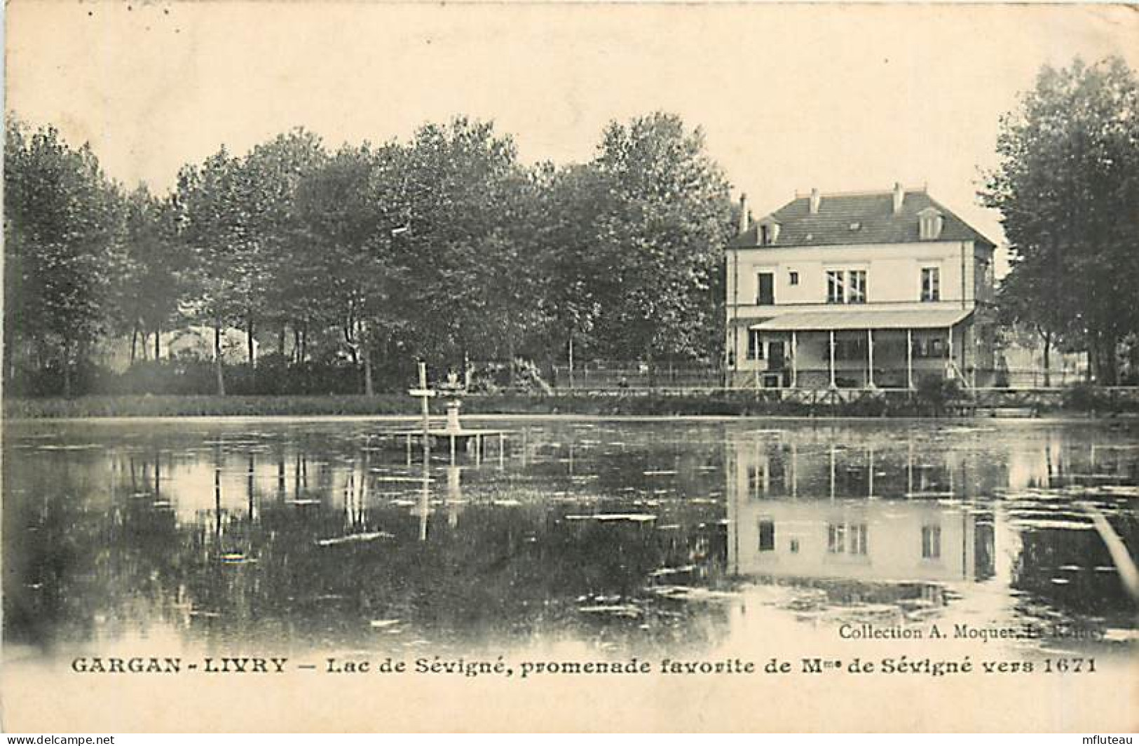 93* GARGAN LIVRY Lac De Sevigne     MA108,1357 - Sonstige & Ohne Zuordnung