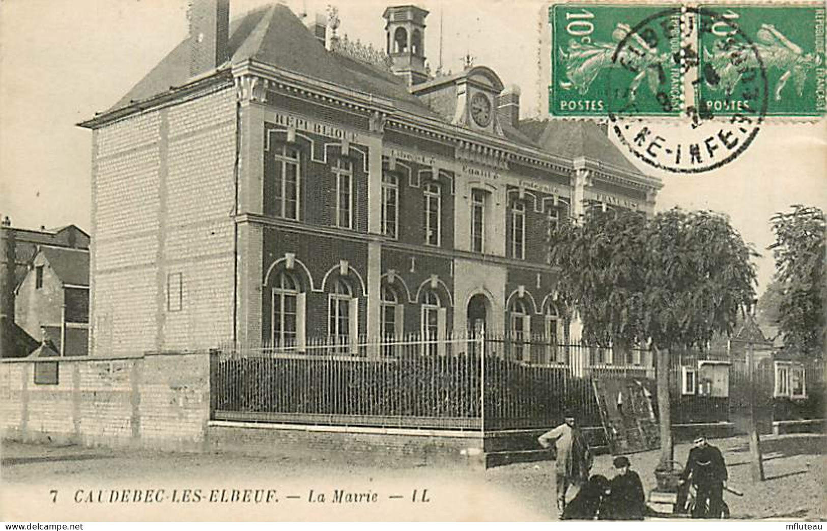 76* CAUDEBEC LES ELBEUF La Mairie      MA108,1263 - Caudebec-lès-Elbeuf