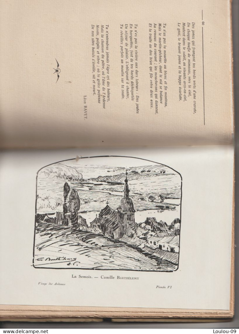 Le Visage Des Ardennes -1927-(90pages Illustrées-dédicacé - 1901-1940