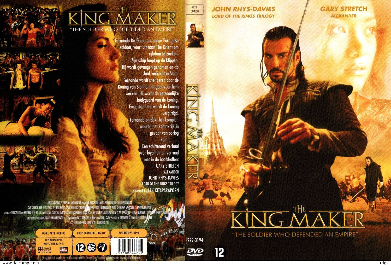 DVD - The King Maker - Action, Adventure