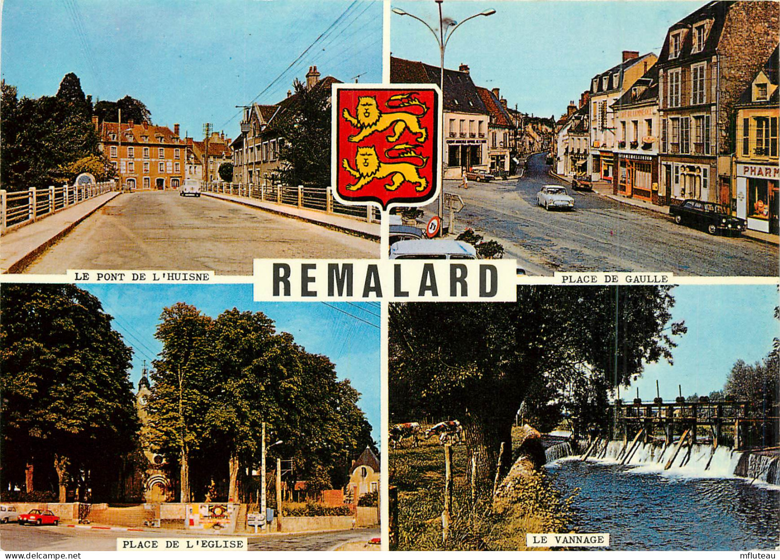 61* REMALARD Multi Vues  (CPM 10x15cm)      RL18,0375 - Remalard