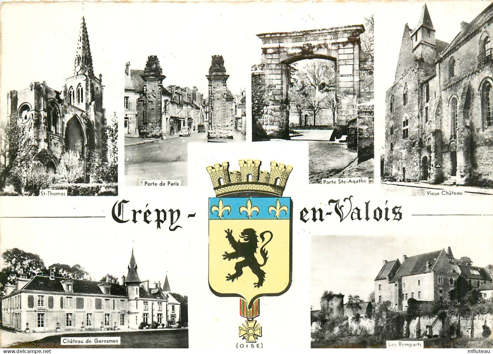 60* CREPY EN VALOIS  Multi Vues  (CPSM 10x15cm)      RL18,0311 - Crepy En Valois