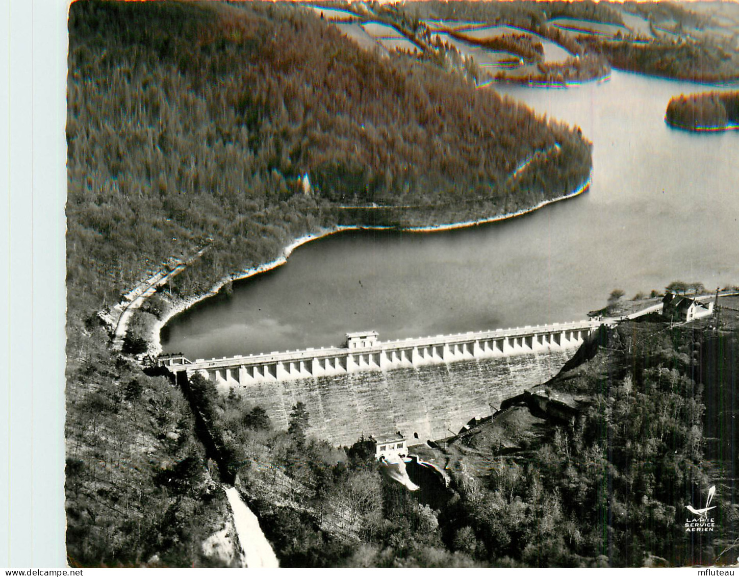 58* LORMES Barrage Du Chaumecon  (CPSM 10x15cm)     RL18,0262 - Lormes