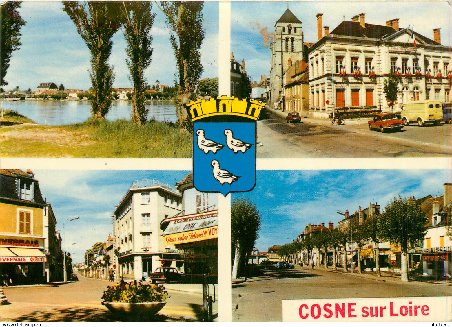 58* COSNE S/LOIRE Multi Vues  (CPM 10x15cm)      RL18,0242 - Cosne Cours Sur Loire