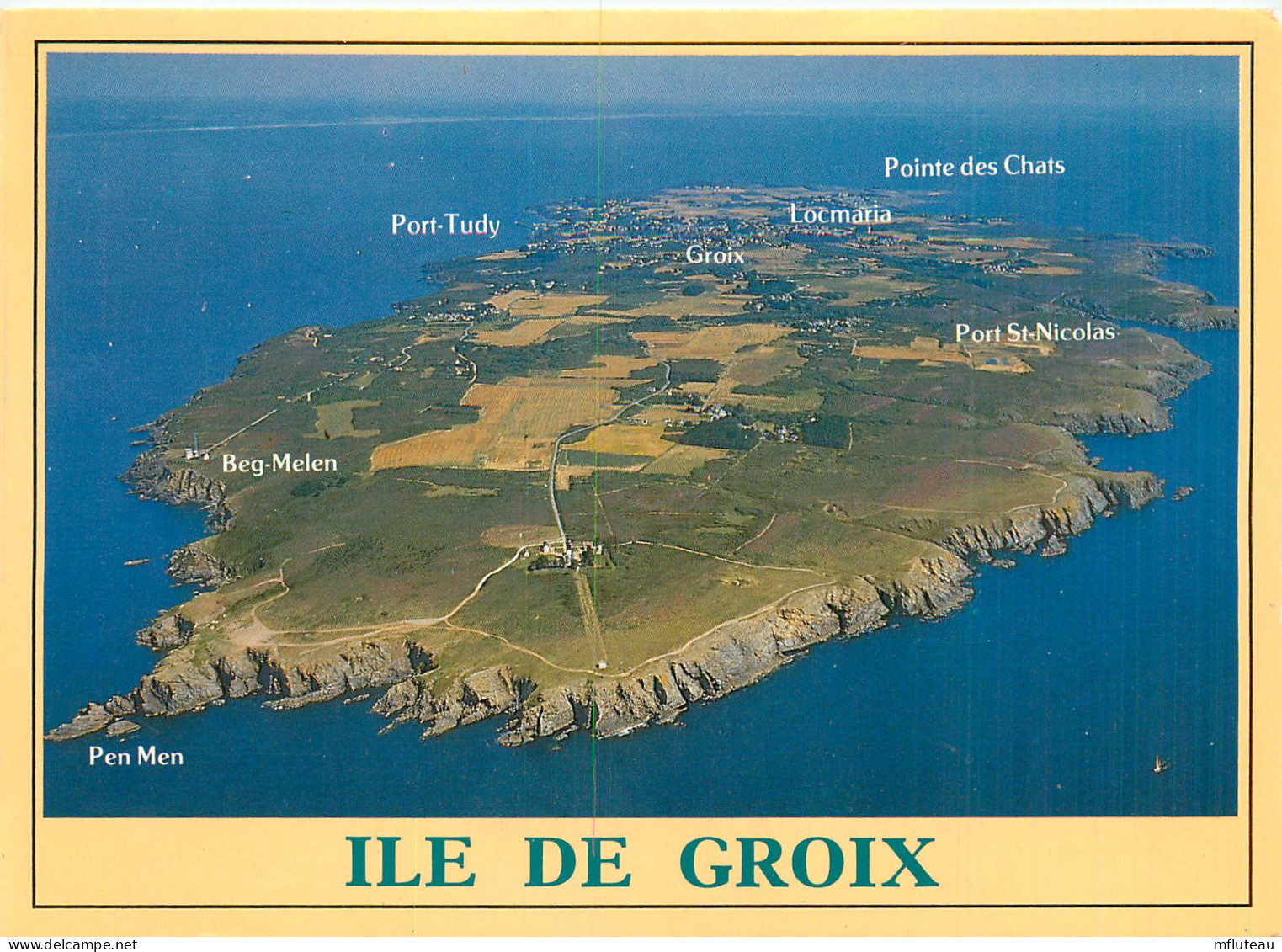 56* ILE DE GROIX Vue Generale   (CPM 10x15cm)   RL18,0154 - Groix