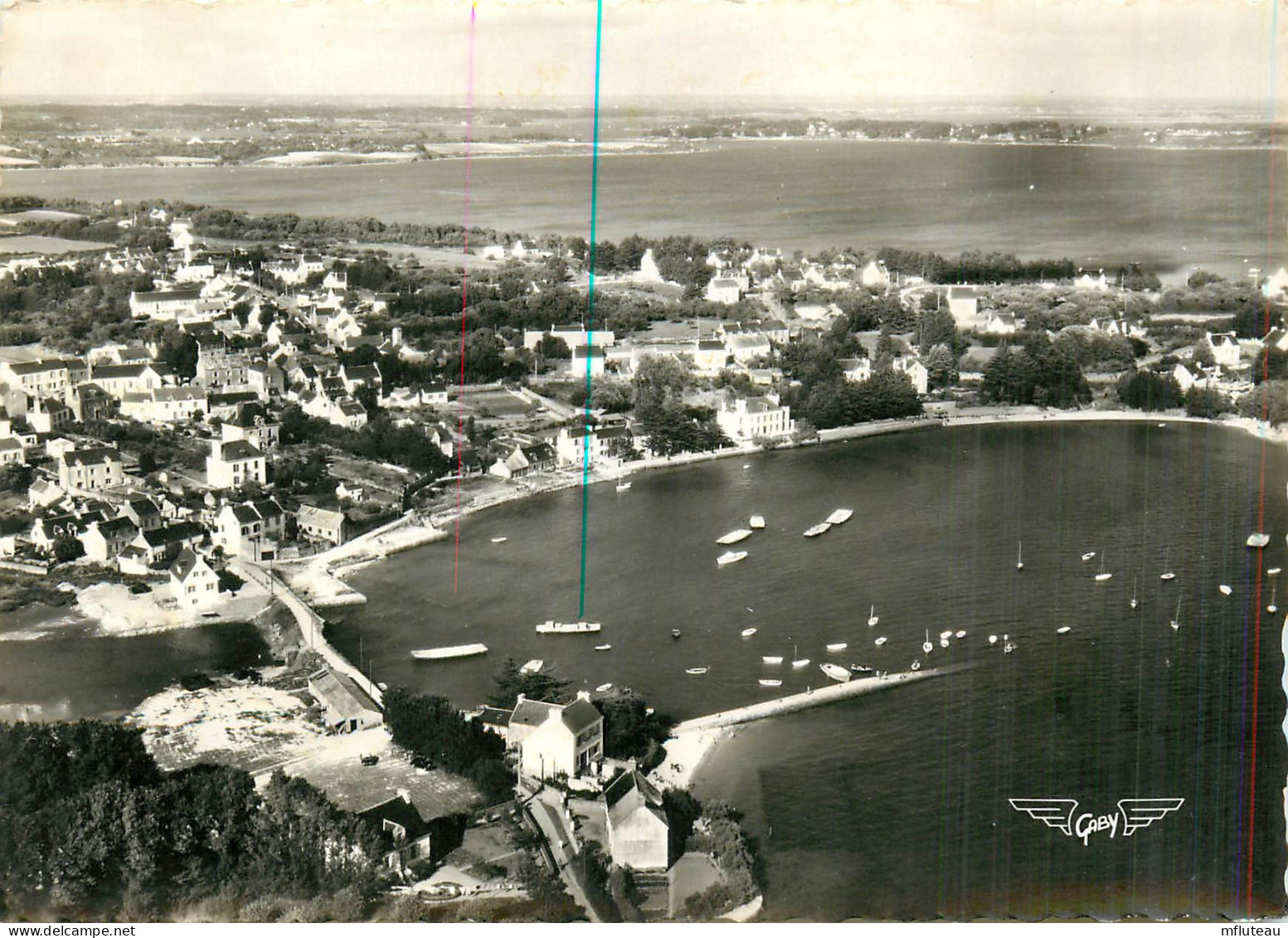 56* LARMOR BADEN   Port De Lagaden  (CPSM 10x15cm)     RL18,0066 - Larmor-Plage