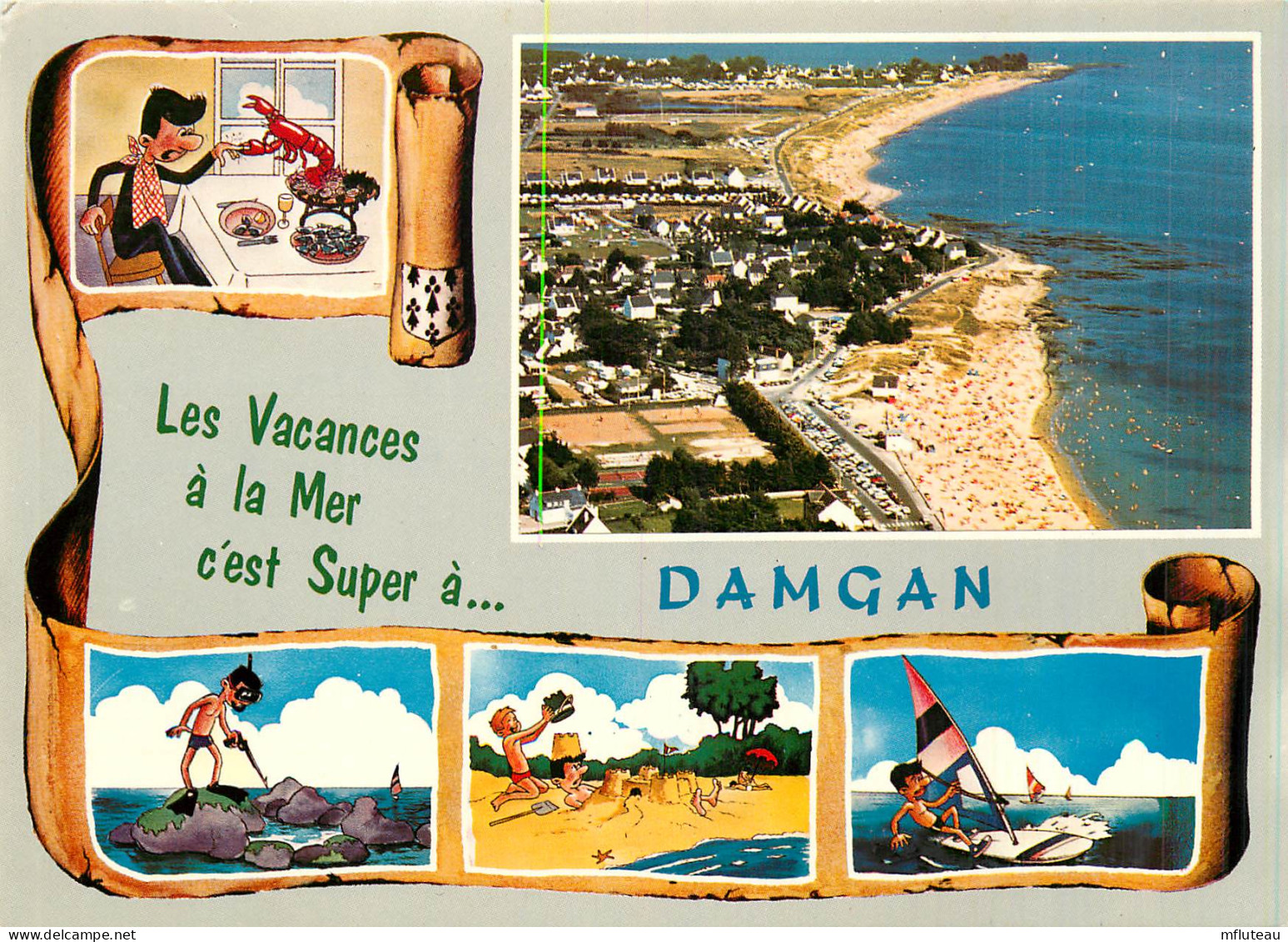 56* DAMGAN   Multi Vues  (CPM 10x15cm)    RL18,0046 - Damgan