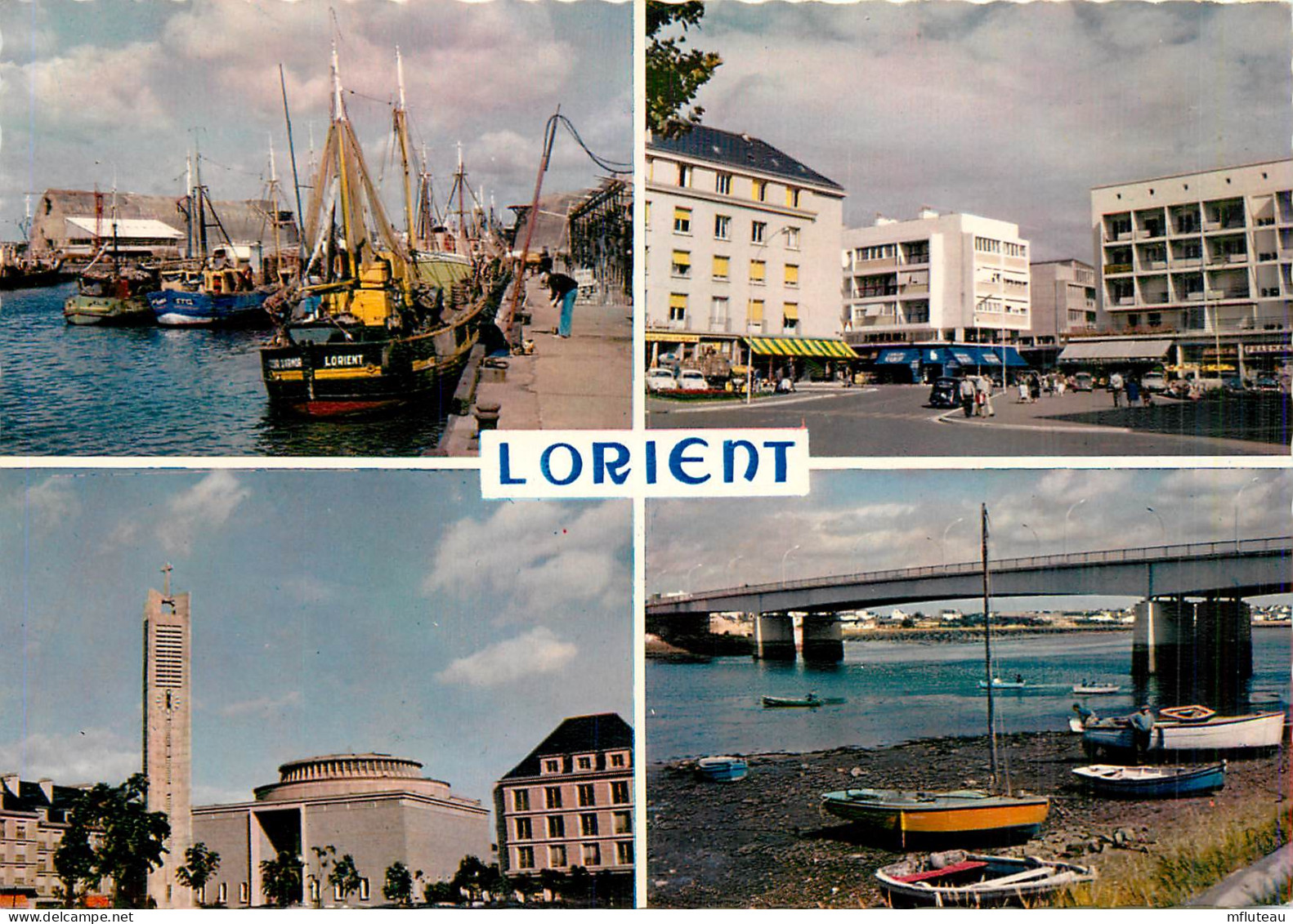 56* LORIENT  Multi Vues  (CPSM 10x15cm)     RL18,0007 - Le Faouet