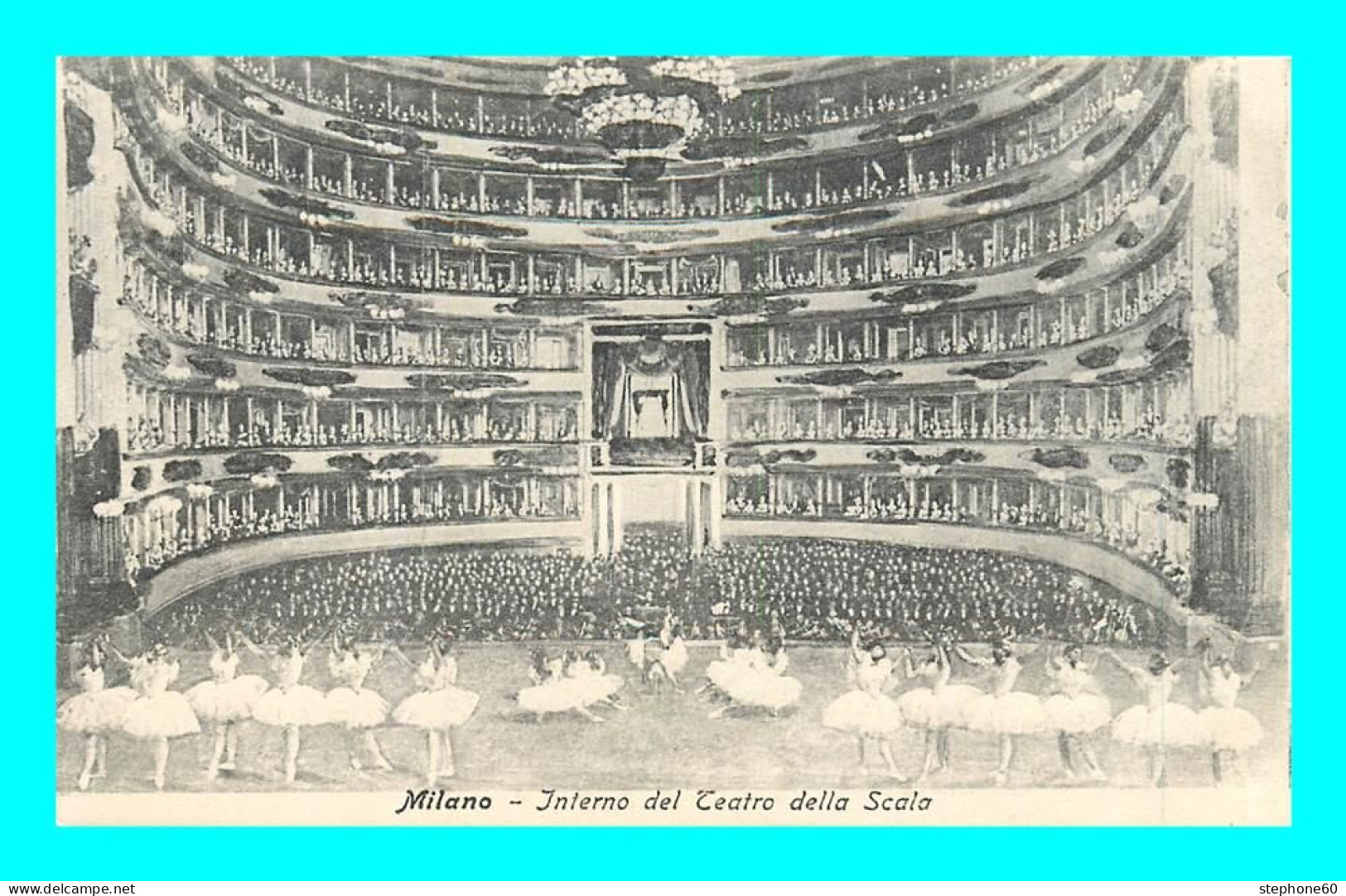 A909 / 159 MILANO Interno Del Teatro Della Scala - Milano