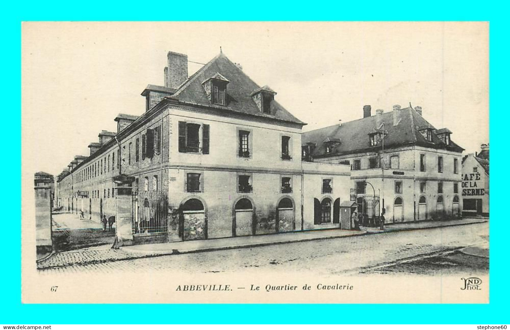A908 / 227 80 - ABBEVILLE Quartier De Cavalerie - Abbeville