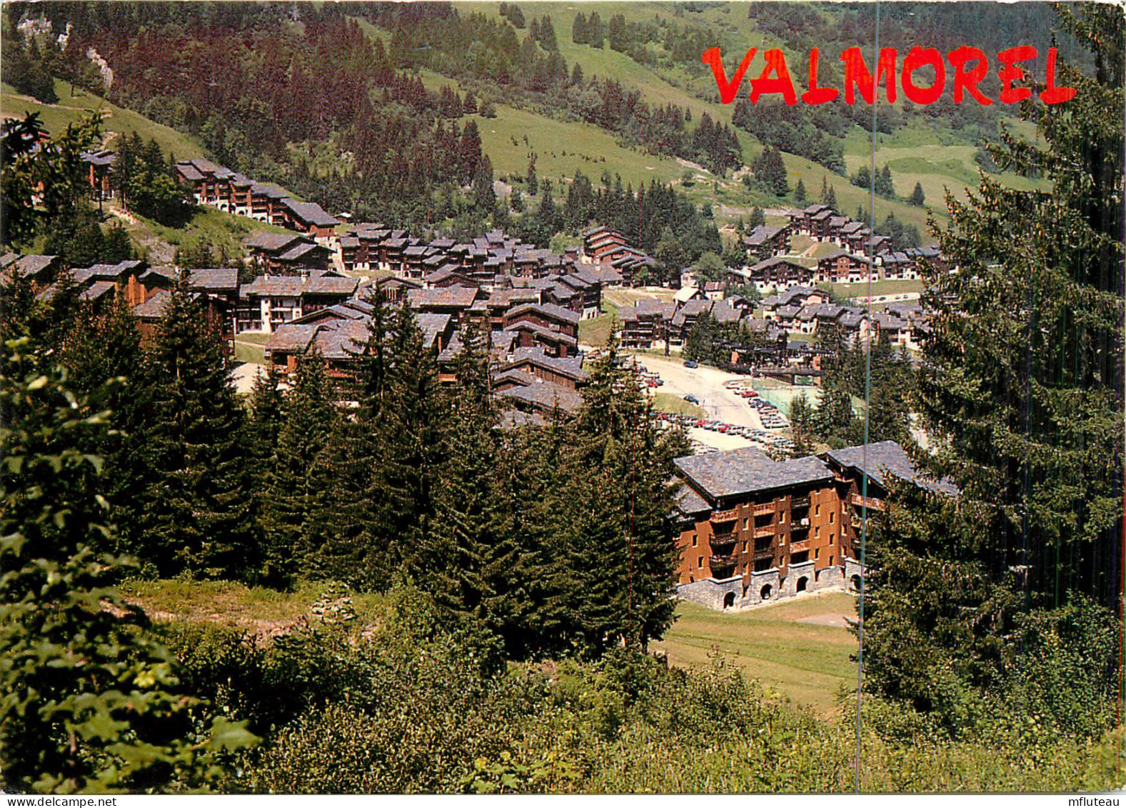 73* VALMOREL  Vue Generale En Ete  (CPM 10x15cm)     RL18,1055 - Valmorel