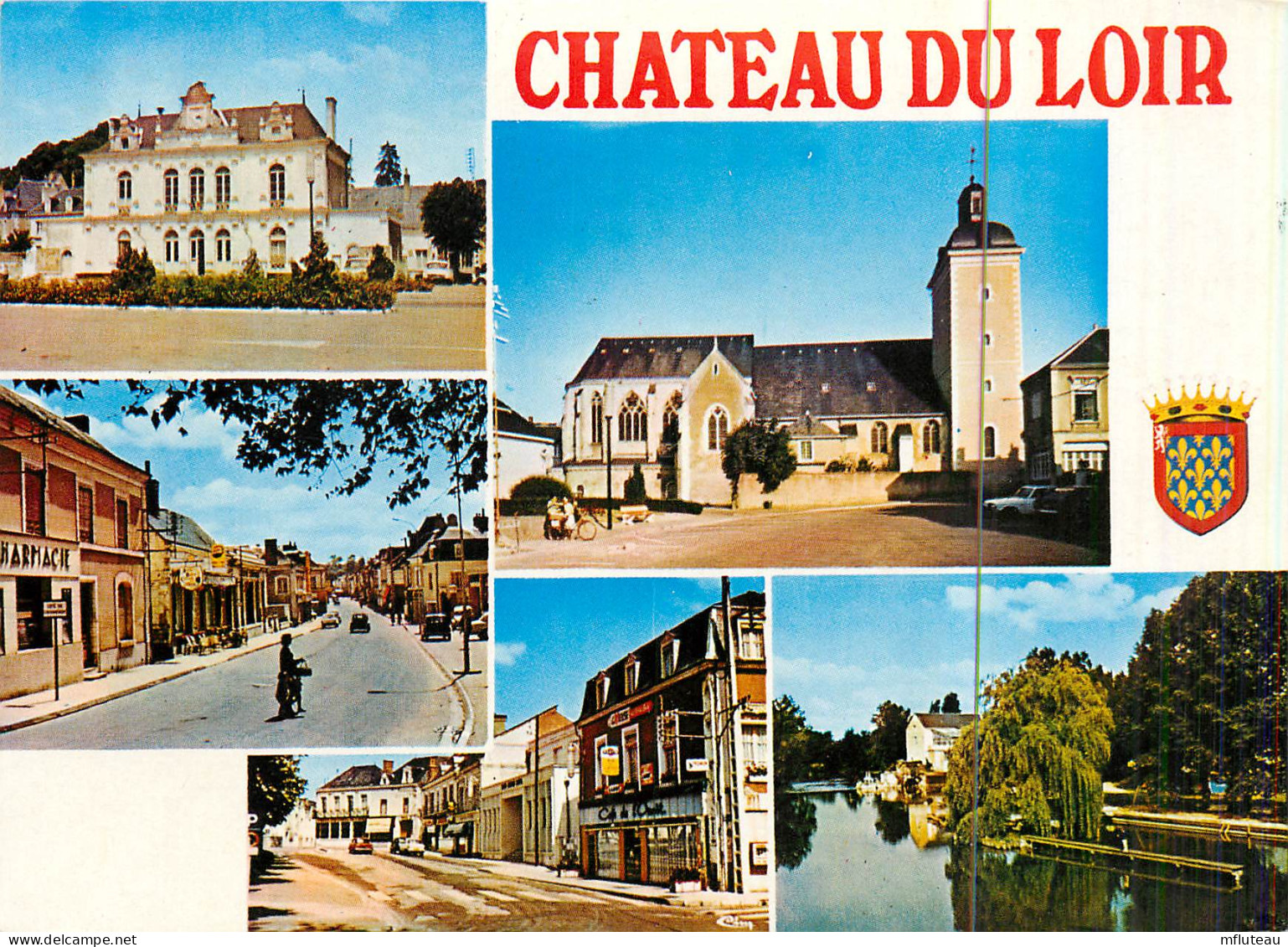 72* CHATEAU DU LOIR  Multi Vues  (CPM 10x15cm)      RL18,1026 - Chateau Du Loir